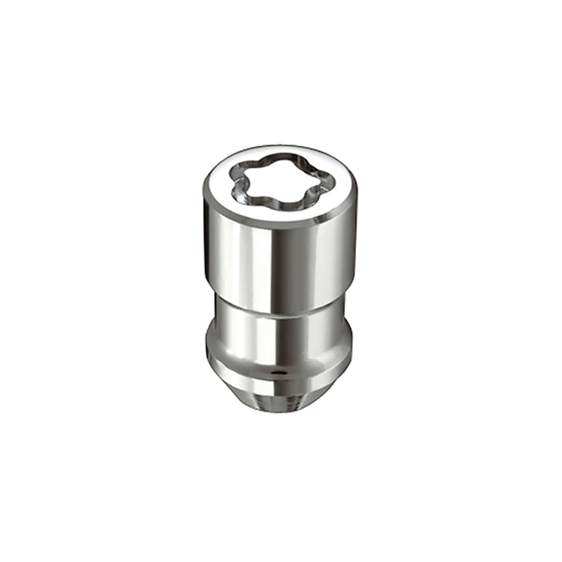 McGard Wheel Lock Nut Set - 4pk. (Cone Seat) 1/2-20 / 3/4 & 13/16 Dual Hex / 1.66in. Length - Chrome.