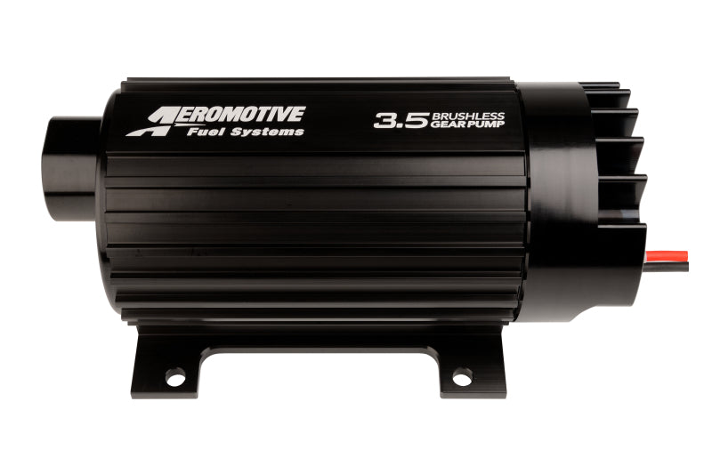 Aeromotive Signature Brushless Spur Gear 3.5GPM External In-Line Fuel Pump.
