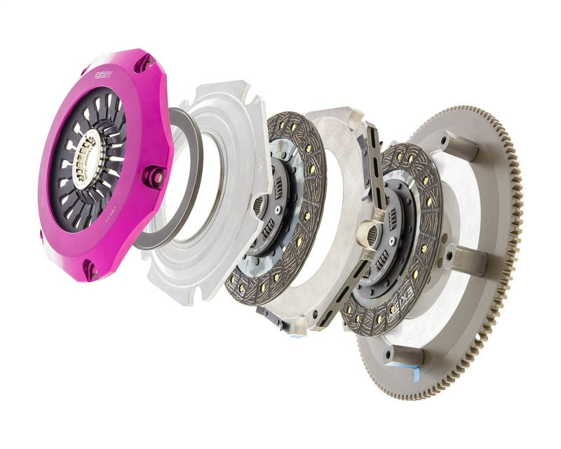 Exedy 04-17 Subaru WRX STI EJ255/EJ257 2.5L Twin-Organic Clutch Kit.