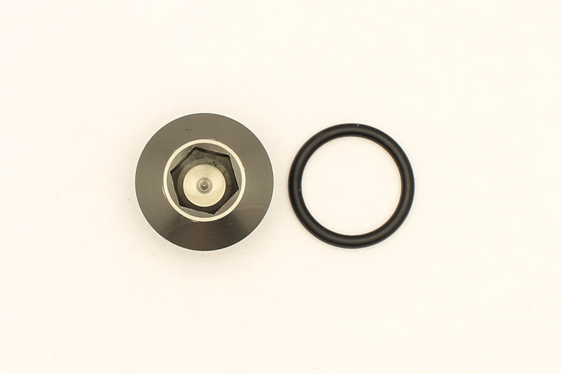 DeatschWerks 8AN ORB Male Plug Low Profile Internal Allen/Hex (Incl. O-Ring).