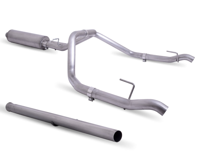 Gibson 2019 GMC Sierra 1500 Denali 5.3L 3in/2.5in Cat-Back Dual Split Exhaust - Stainless.