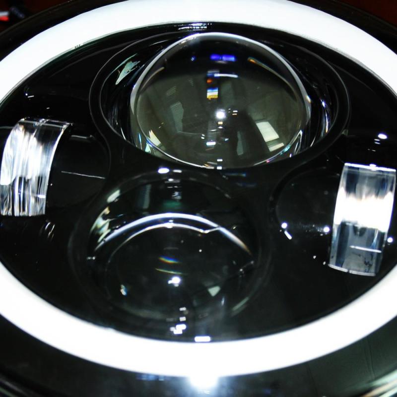 DV8 Offroad 07-18 Jeep Wrangler JK LED Projector Headlights.