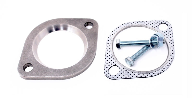 Torque Solution Subaru Stock Downpipe to 3in Aftermarket 3in Catback Exhaust Adapter.