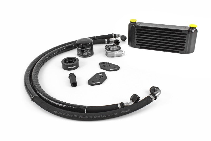 Perrin 12+ Subaru BRZ / 12-16 Scion FR-S Oil Cooler Kit.