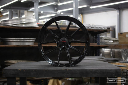Vossen x Novitec NF10 22x11.5 ET:29 Gloss Black Ferrari 296 Rear Wheel