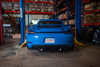 Valvetronic Valved Sport Exhaust System for Porsche 718 GT4 / GTS/ Boxster Spyder