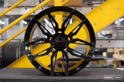 Vossen x Novitec NF11 21x9 ET:35 Gloss Black Ferrari 488 / F8 Front Wheel