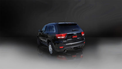 Corsa 11-21 Jeep Grand Cherokee 3.6L 2.5in Dual Rear Exit Sport Exhaust w/ 4.5in Black Tips