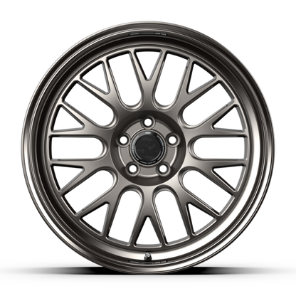 fifteen52 Holeshot RSR 19x8.5 5x108 ET42 Magnesium Grey w/ Gloss Lip