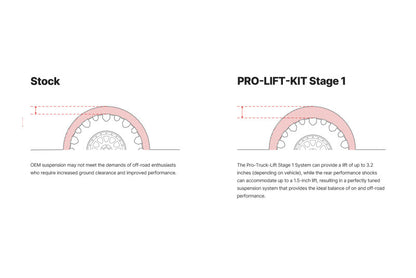 Eibach Pro-Truck Lift Stage 1 | E80-35-002-01-22