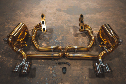 Valvetronic Valved Sport Exhaust System for Porsche 997 Carrera