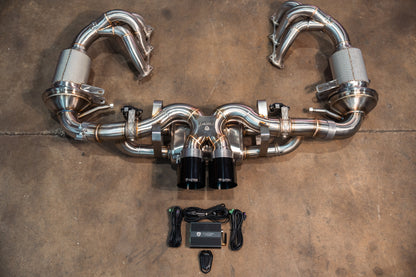 Valvetronic Valved Sport Exhaust System for Porsche 992 GT3/RS
