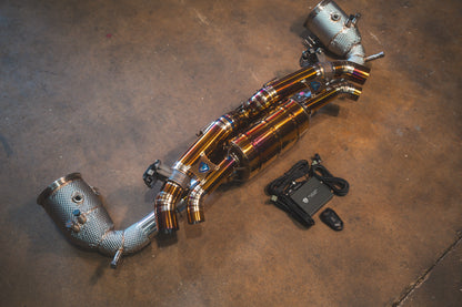 Valvetronic Valved Sport Exhaust System for Porsche 992 Carrera / Turbo