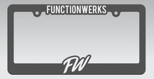 FunctionWerks License Plate Frame