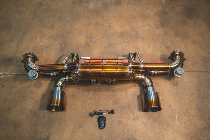 Valvetronic Valved Sport Exhaust System for Porsche 718 GT4 / GTS/ Boxster Spyder