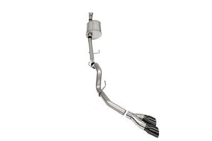 Corsa 2021-2022 Ford F-150 SuperCab/6.5in Bed 5.0L V8 Sport Cat-Back Single Side Exit-Black PVD