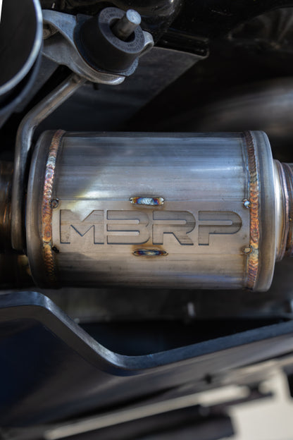 MBRP Active Catback Quad Split Rear Exit Exhaust w/ AFM Sims | S70413CF