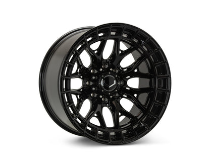 Vossen HFX-1 20x9 - 8x180 - ET18 - Deep Face - 124.3 - Gloss Black Wheel