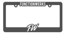 FunctionWerks License Plate Frame