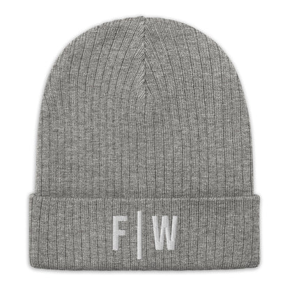 F|W Ribbed Knit Beanie