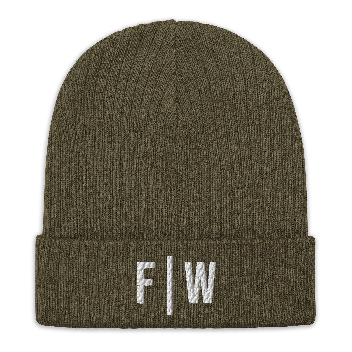 F|W Ribbed Knit Beanie