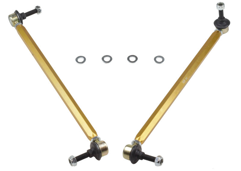 Whiteline 10+ Chevy Camaro FR Coupe Front Sway Bar - Link Assy H/D Adj Steel Ball (380mm C to C).