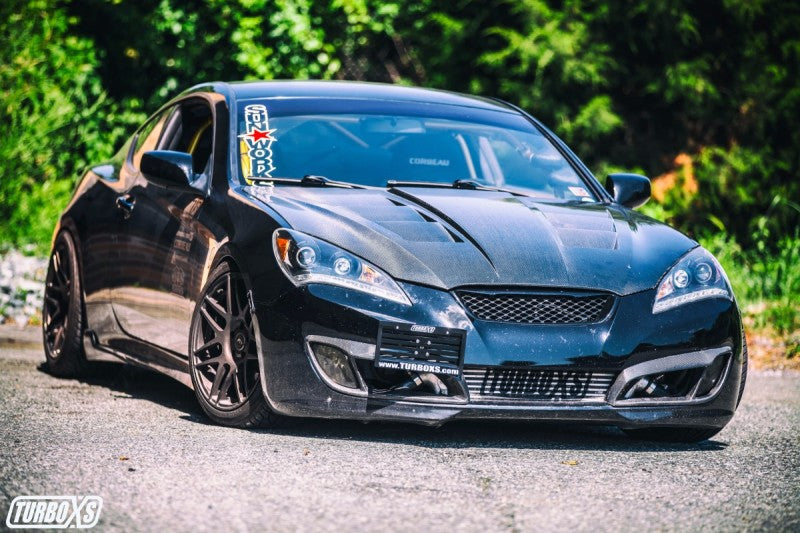 Turbo XS 09-14 Hyundai Genesis Coupe License Plate Relocation Kit.