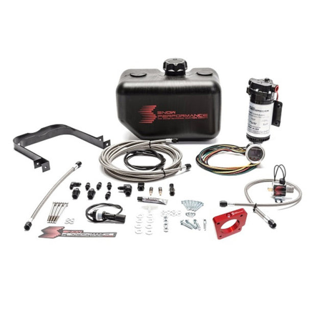 Snow Performance 05-14 STI Stg 2 Boost Cooler Water Injection Kit w/SS Brd Line & 4AN Fittings.