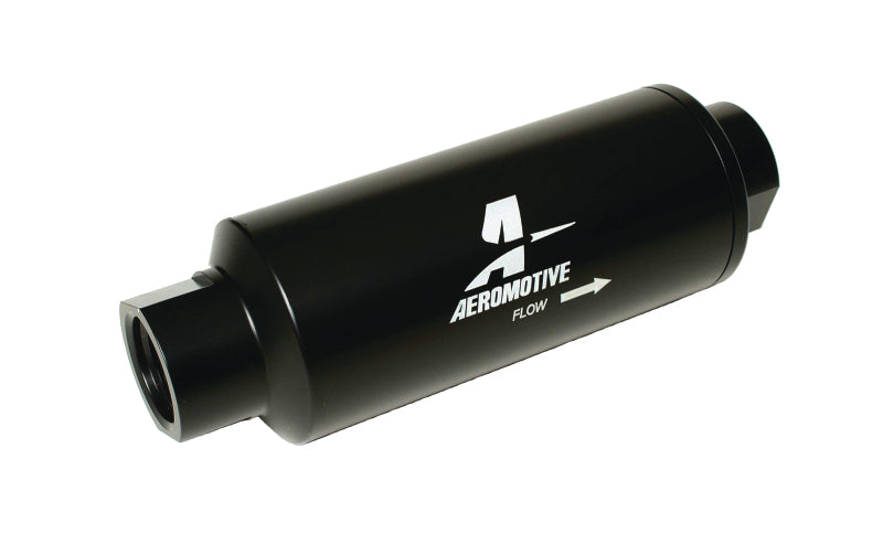 Aeromotive Marine AN-12 Fuel Filter - 100 Micron - SS Element.