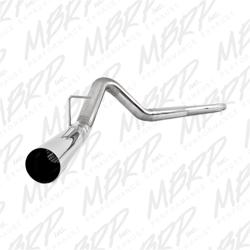 MBRP 2008-2010 Ford F250/350/450 6.4L 4in Filter Back Single No Tip Exhaust System.