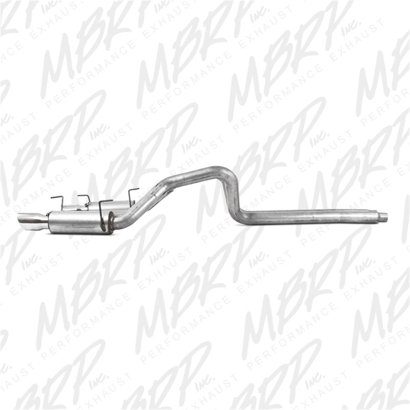 MBRP 05-09 Ford Mustang GT 4.6L Dual Split Rear Race Version AL/ 3in Cat Back Exhaust System.