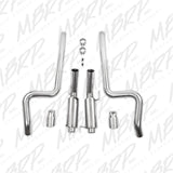 MBRP 05-09 Ford Shelby GT500 / GT Dual Split Rear Race Version, T409 4in Tips Exhaust System.