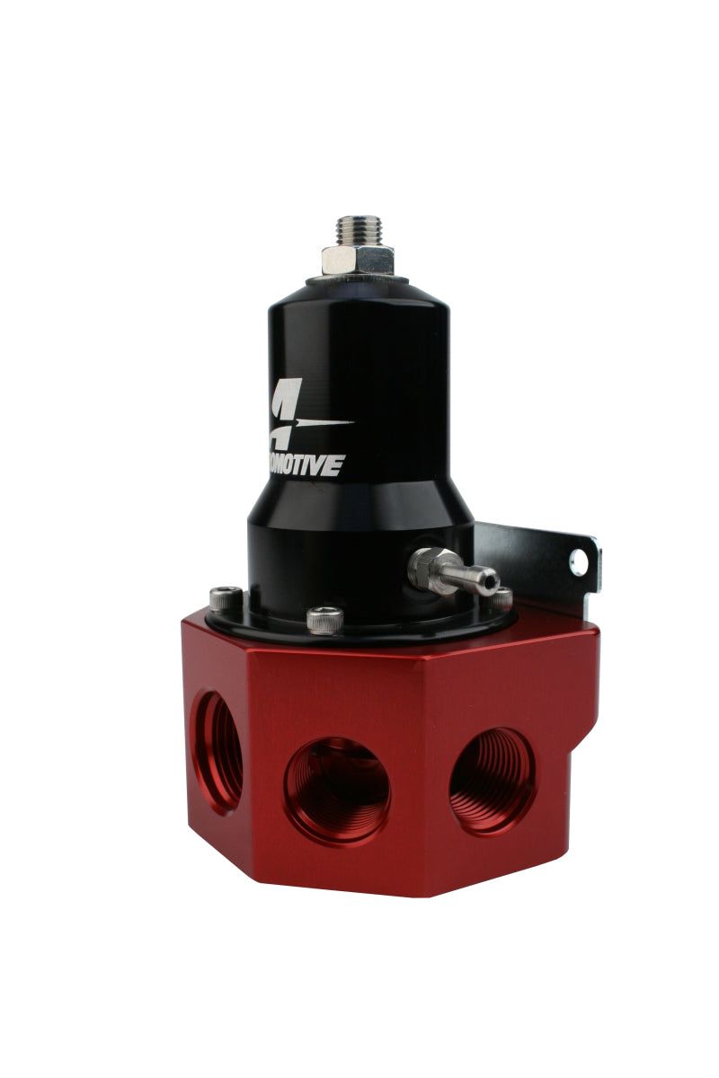 Aeromotive Regulator - 30-120 PSI - .500 Valve - 4x AN-08 and AN-10 inlets / AN-10 Bypass.