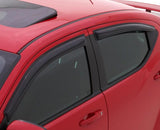 AVS 16-18 Honda Civic Ventvisor Outside Mount Window Deflectors 4pc - Smoke.