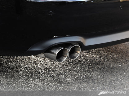 AWE Tuning Touring Catback Exhaust - Chrome Tips | 3015-22012