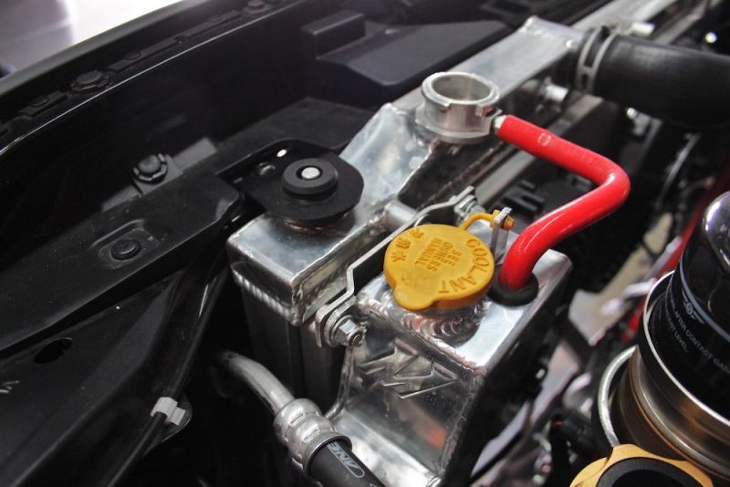 Mishimoto 08+ Subaru WRX/STI Polished Aluminum Coolant Overflow Tank.