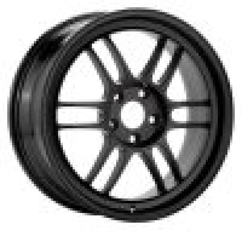 Enkei RPF1 17x9 5x114.3 35mm Offset 73mm Bore Black Wheel.