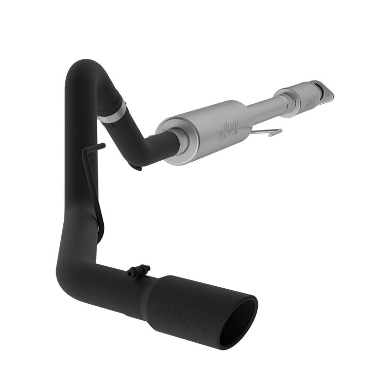 MBRP 15-20 Ford F-150 5.0L 3in Cat Back Single Side Exit Black Exhaust System.
