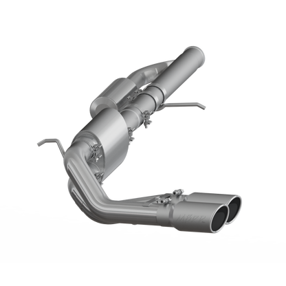 MBRP 09+ Chevrolet Silverado 1500 4.3L 3in Pre-Axle Dual Outlet Cat Back - T409.