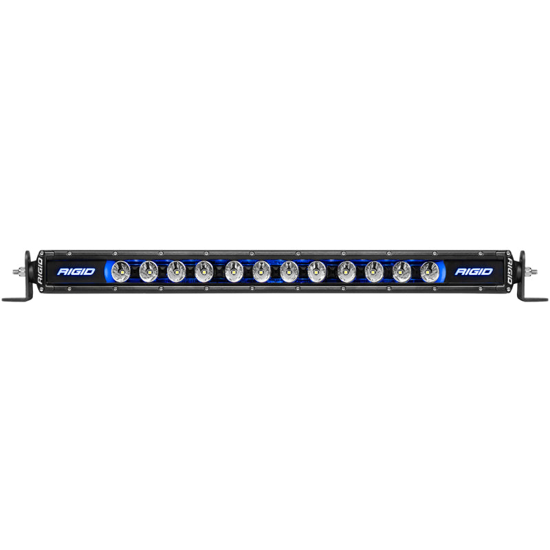 Rigid Industries 20in Radiance Plus SR-Series Single Row LED Light Bar with 8 Backlight Options.