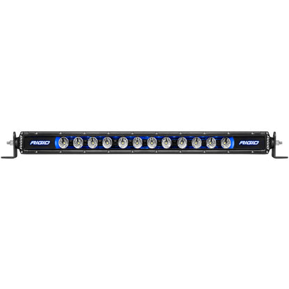 Rigid Industries 20in Radiance Plus SR-Series Single Row LED Light Bar with 8 Backlight Options.