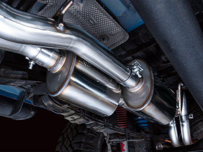 AWE Catback Exhaust w/ BashGuard - Diamond Black Tips | 3015-33826