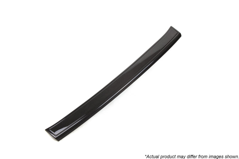 Revel GT Dry Carbon Rear Bumper Applique 17-18 Honda Civic Type-R & Hatchback - 1 Piece.