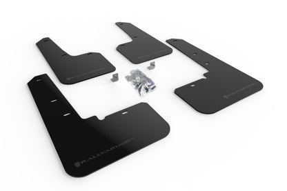 Rally Armor 20+ Subaru Outback UR Black Mud Flap w/ Grey Logo.