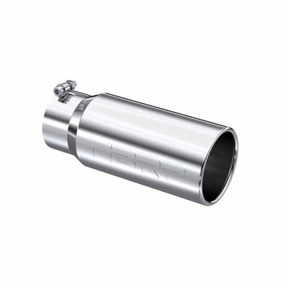 MBRP Universal Tip 5 O.D. Rolled Straight 4 inlet 12 length.