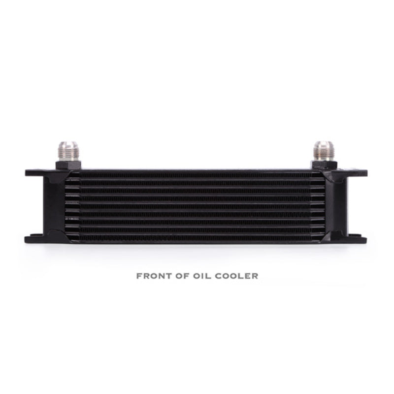 Mishimoto Universal 10 Row Oil Cooler Kit - Black.