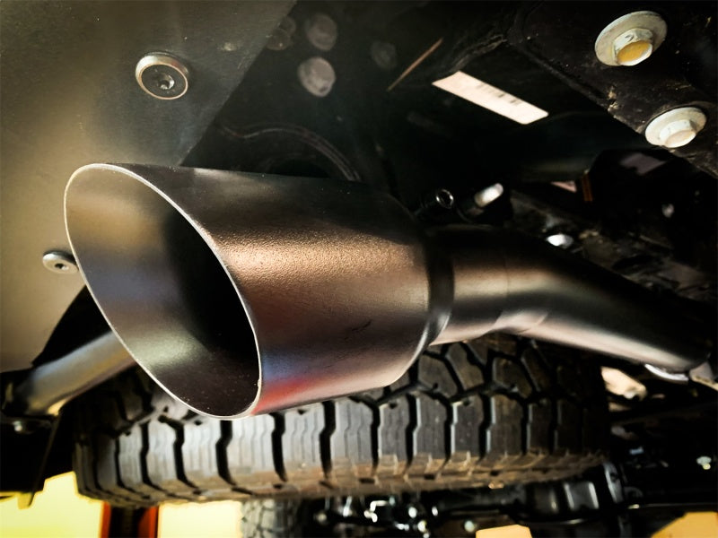 MBRP 2020 Jeep Gladiator 3.6L 2.5in Dual Rear Exit Cat Back Exhaust Aluminized.