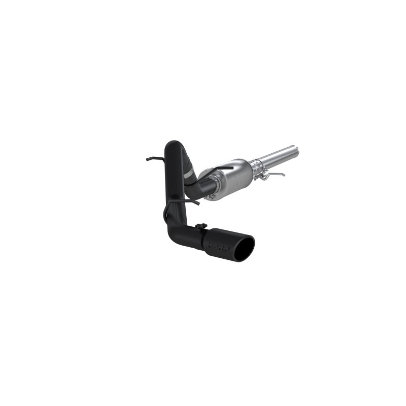MBRP 14-17 Chevrolet Silverado 1500 4.3/5.3L 3in Cat Back Single Side Exit Black Exhaust.