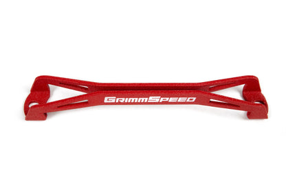 GrimmSpeed 08-18 Subaru WRX/STI Lightweight Battery Tie Down - Red.