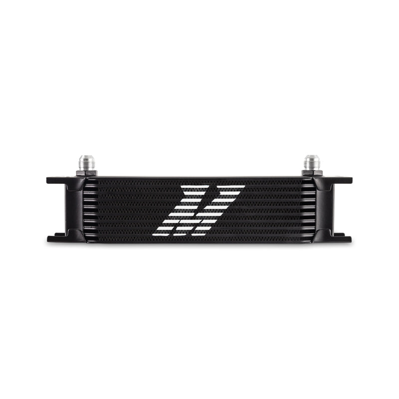 Mishimoto Universal -8AN 10 Row Oil Cooler - Black.